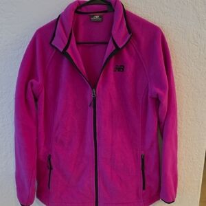 New Balance Women's Vibrant Pink Fleece Vest